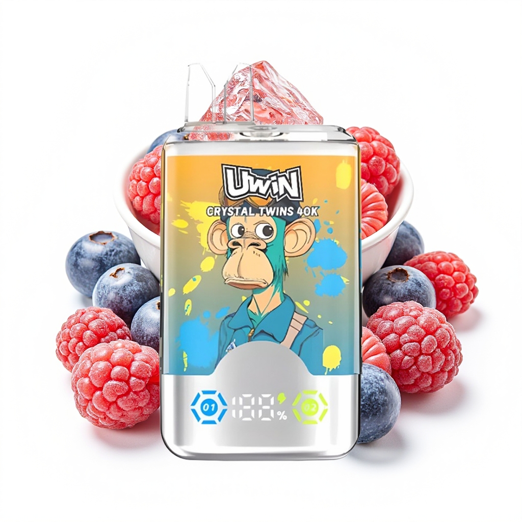 Alternative view of Uwin Crystal Twins 40000 Puffs Disposable Vape
