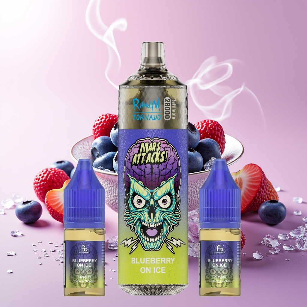 Fumot Tornado 28K Puffs Refillable Pod Kit Disposable Vape - Image 9