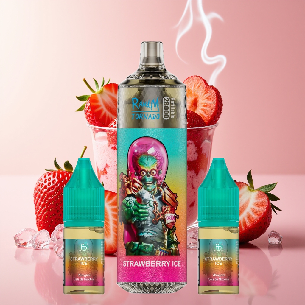 Fumot Tornado 28K Puffs Refillable Pod Kit Disposable Vape - Image 3