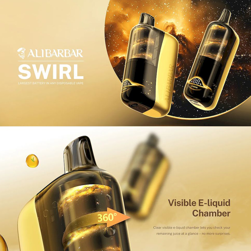 Alternative view of Alibarbar SWIRL 13000 Puffs - AU Warehouse